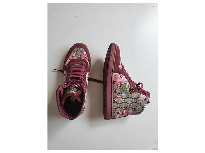 Marmont Gucci rosa Blumenblüte Bordeaux - Ansicht 6