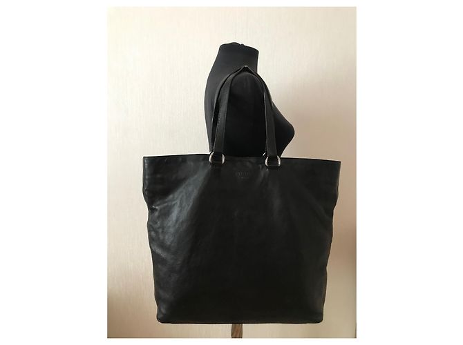 Brigitte Bardot Borsa a mano Lancel in lana nera Nero - vista 6