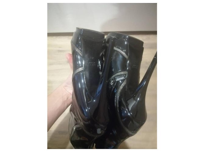 Botas Gucci de piel negra Negro - vista 3