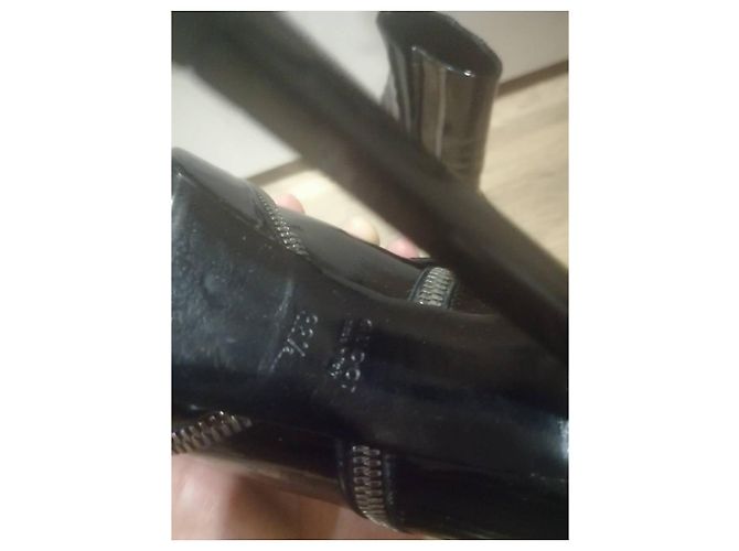 Botas Gucci de piel negra Negro - vista 4