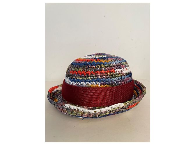 Cappello Missoni Mare in paglia multicolore - vista 2