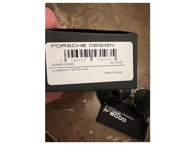 Autre Marque Porsche Design Occhiali da sole Uomo/Unisex P´8478 - 4046901531935 Nero Argento - vista 10