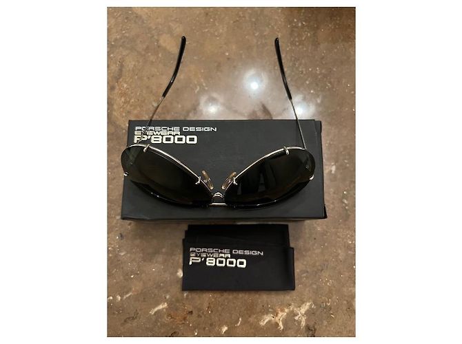 Autre Marque Porsche Design Occhiali da sole Uomo/Unisex P´8478 - 4046901531935 Nero Argento - vista 14