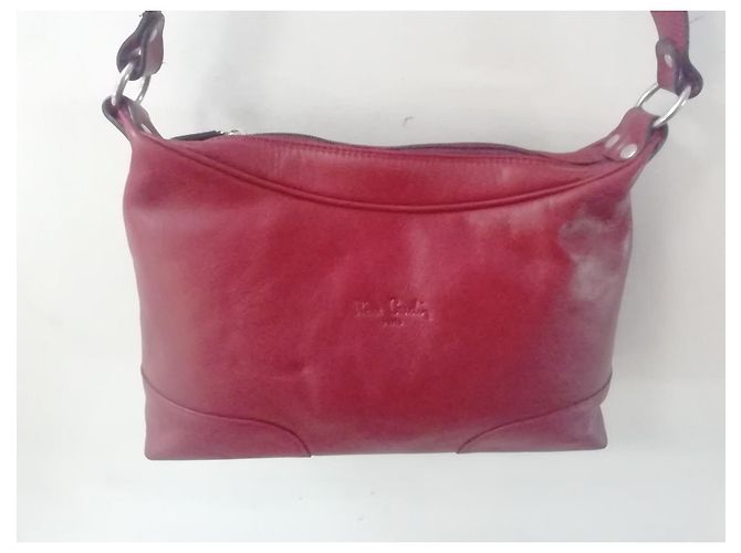 Cartera Pierre Cardin de piel roja - vista 2