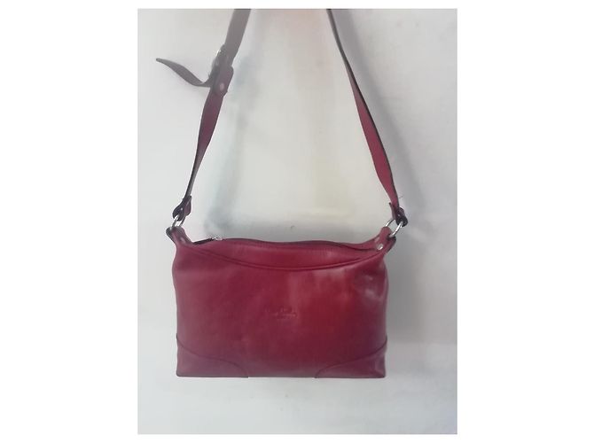 Cartera Pierre Cardin de piel roja - vista 3