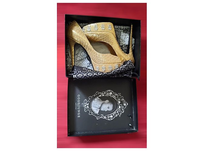 bomba python Philipp Plein Dourado - vista 6