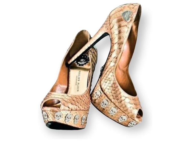 bomba python Philipp Plein Dourado - vista 7
