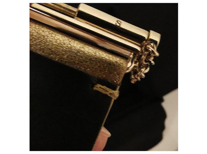 Bracciale Chanel in oro CC Warrior con polsino D'oro - vista 5