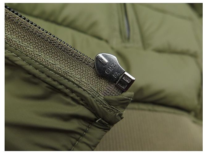 CAPPOTTO NUOVO SCHOTT NORFOLK L M 48 GIACCA TRAPUNTATA KHAKI ARMY TYPE-U - vista 11