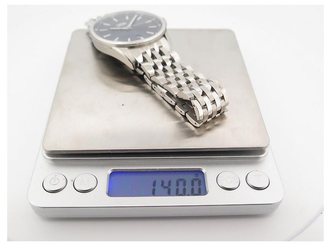 NOVO RELÓGIO ORIS ARTIX DATE 7642B AÇO AUTOMÁTICO + CAIXA DE RELÓGIO COMPLETA Prata - vista 4