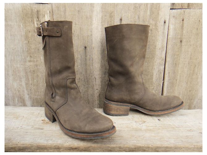 Botines Heschung p 36,5 Marrón claro - vista 2