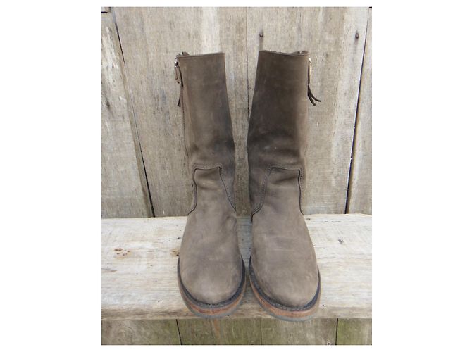 Botines Heschung p 36,5 Marrón claro - vista 3