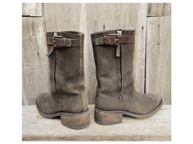 Botines Heschung p 36,5 Marrón claro - vista 4