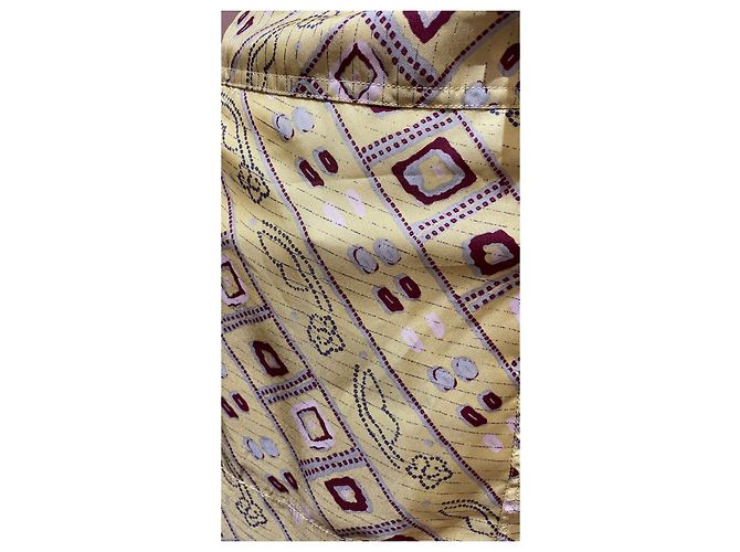 Gonna Isabel Marant in seta multicolore - vista 6