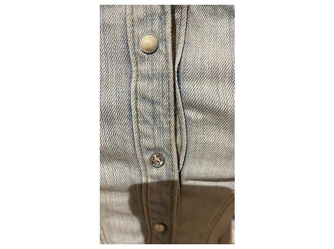 Autre Marque Fracomina Jeansjacke Blau Baumwolle Größe 36 - Ansicht 11