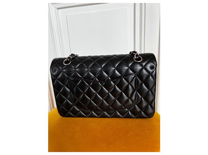 Borsa Chanel 2:55 in pelle nera trapuntata Nero - vista 2