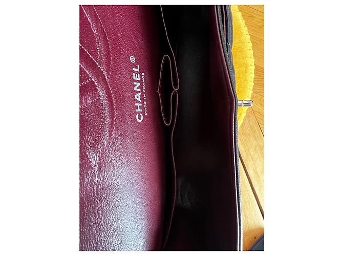 Borsa Chanel 2:55 in pelle nera trapuntata Nero - vista 8