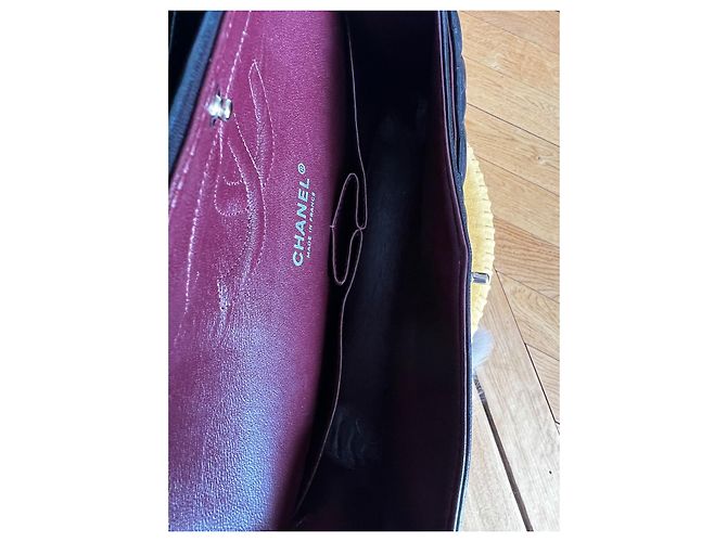 Borsa Chanel 2:55 in pelle nera trapuntata Nero - vista 9