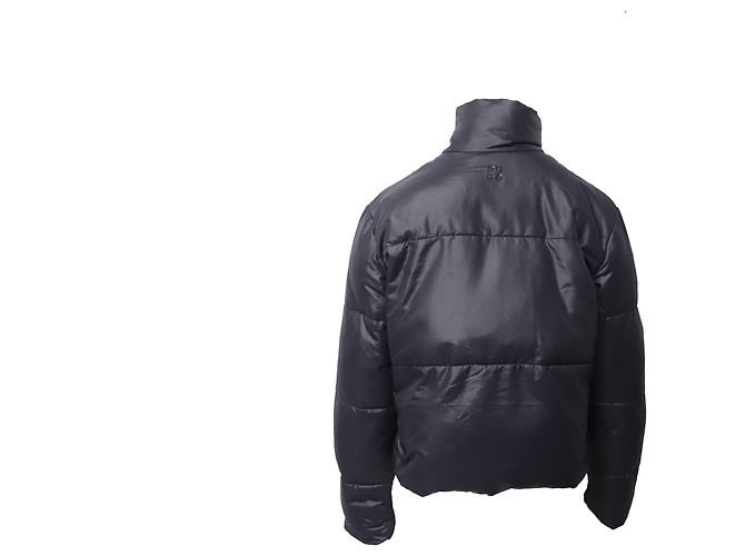 Chaqueta acolchada de nailon negro de Givenchy - vista 3