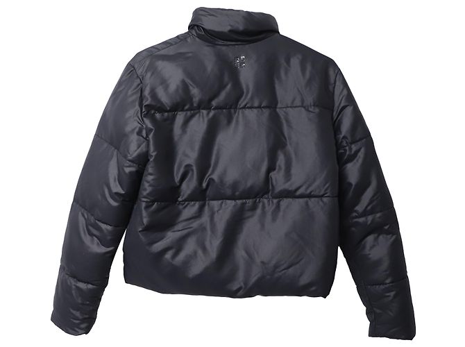 Chaqueta acolchada de nailon negro de Givenchy - vista 4