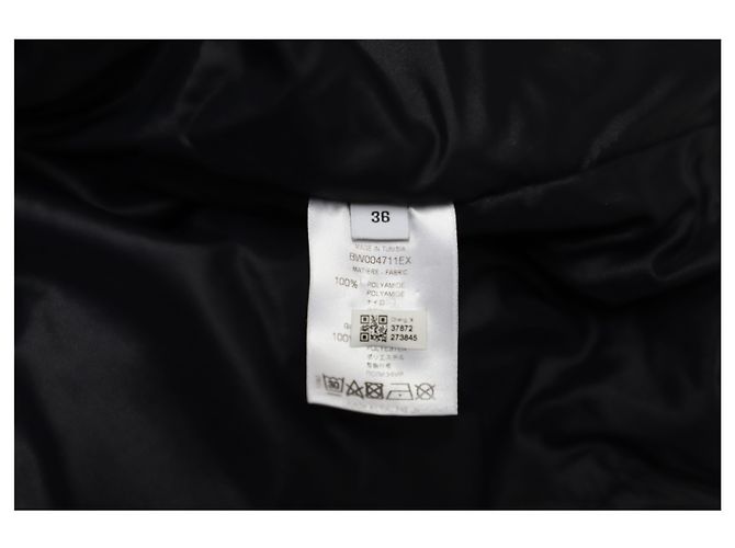 Chaqueta acolchada de nailon negro de Givenchy - vista 8