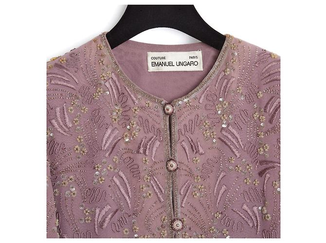 Emanuel Ungaro ALTA COSTURA MORADA EN38 Púrpura - vista 2