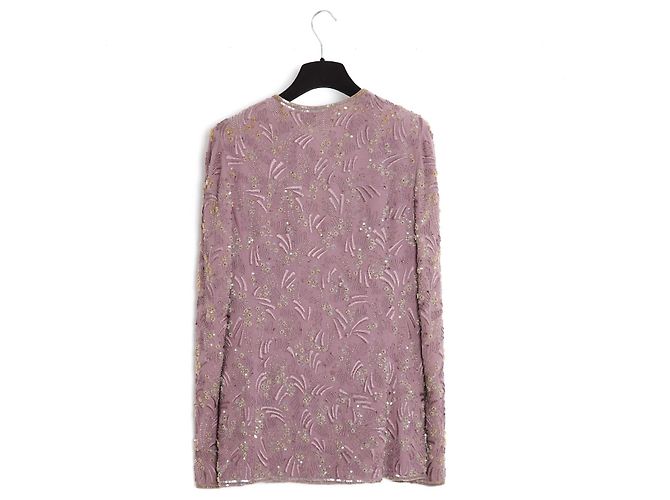 Emanuel Ungaro ALTA COSTURA MORADA EN38 Púrpura - vista 5