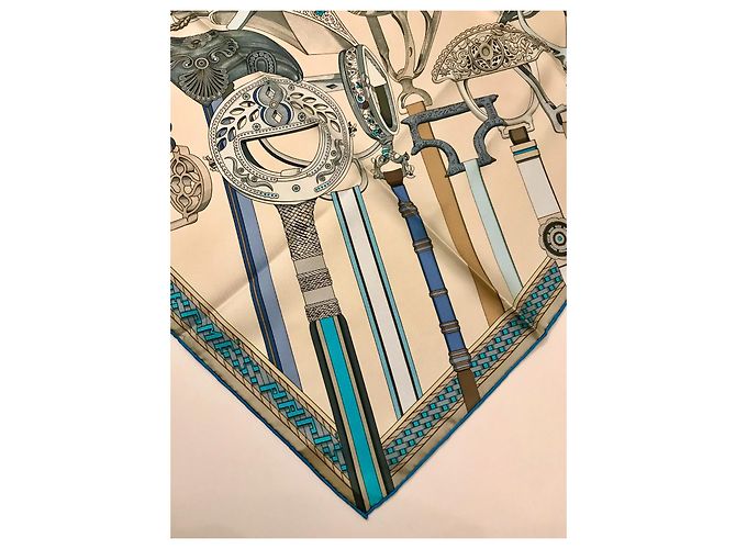 Hermès Seidentuch Concours d'Etriers 90x90 Mehrfarben - Ansicht 10