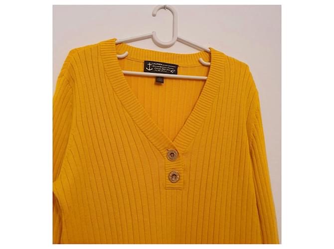 Ralph Lauren Pullover aus Baumwolle Gelb - Ansicht 2
