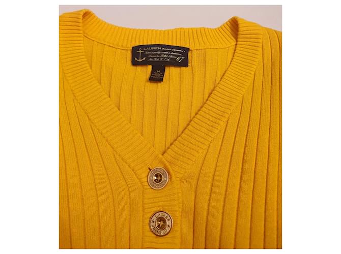 Ralph Lauren Pullover aus Baumwolle Gelb - Ansicht 4