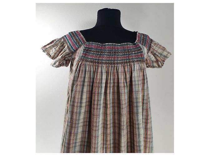 Abito Antik Batik in cotone multicolore - vista 2
