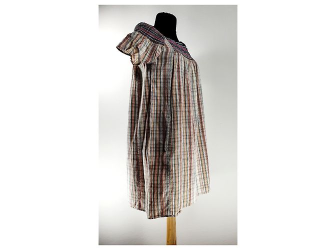 Abito Antik Batik in cotone multicolore - vista 3