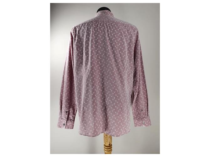 Camicia Ted Baker a pois rosa in cotone - vista 3