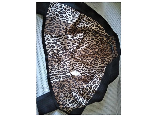 Chaqueta Dolce & Gabbana de algodón negro - vista 3