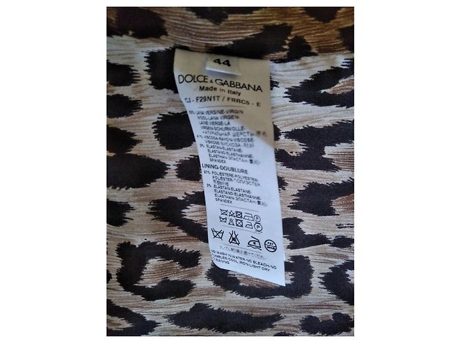 Chaqueta Dolce & Gabbana de algodón negro - vista 5