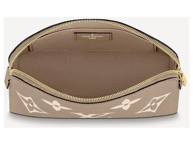 Louis Vuitton Neceser LV de piel nuevo Beige - vista 2