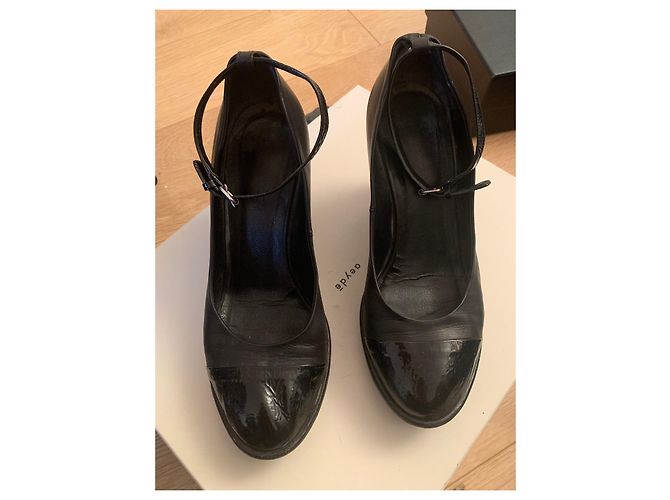 Paar Pumps mit Keilabsatz und Riemchen Sonia Rykiel - Ansicht 2