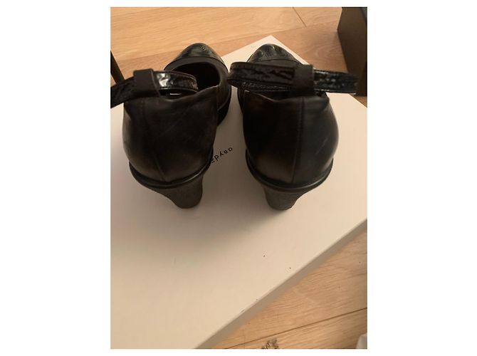 Paar Pumps mit Keilabsatz und Riemchen Sonia Rykiel - Ansicht 3