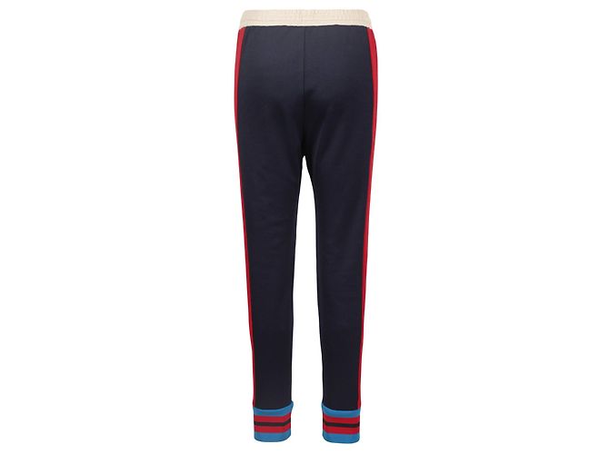 Gucci Striped Cotton-Blend Trackpants - view 2