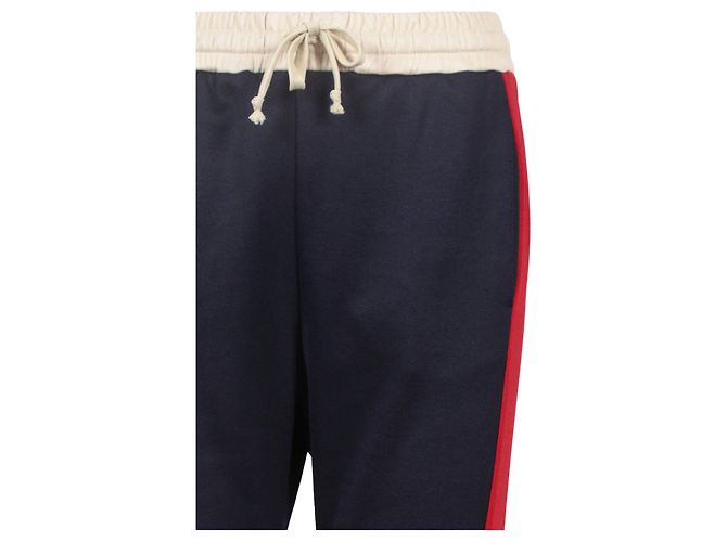 Gucci Striped Cotton-Blend Trackpants - view 3