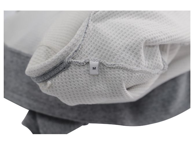 Felpa con cappuccio e zip Sandro in cotone grigio - vista 3