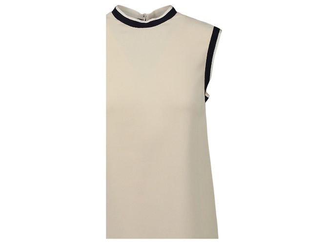 Top Túnica Elástico Gucci Blanco Crudo - vista 3