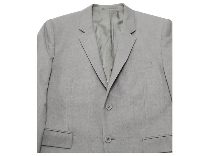Theory Chambers Slim-Fit Sportcoat in Grey Wool - view 4