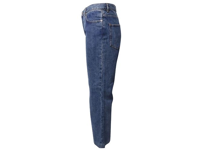 Autre Marque Vaqueros de pernera ancha marinero de APC en algodón azul - vista 2