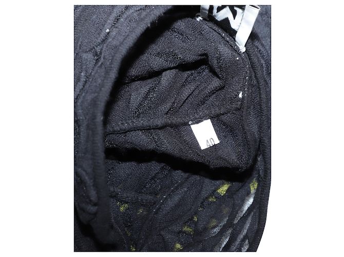 Missoni Perforiertes Strickkleid aus mehrfarbigem Polyester Python drucken - Ansicht 5