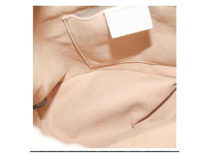 Marmont Borsa a mano Gucci 1955 Horsebit Bianca e Beige in Pelle Bianco - vista 8