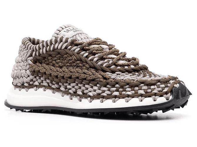 Valentino - Gehäkelte Turnschuhe - Ansicht 2