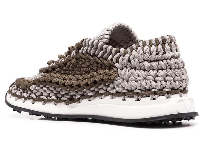 Valentino - Gehäkelte Turnschuhe - Ansicht 3