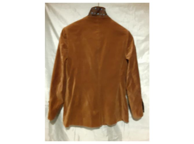 Autre Marque Madeleine Samtjacke Kupfer - Ansicht 3
