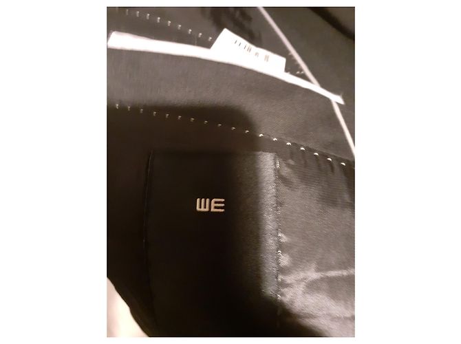 Autre Marque Schwarzer Wollblazer - Ansicht 4